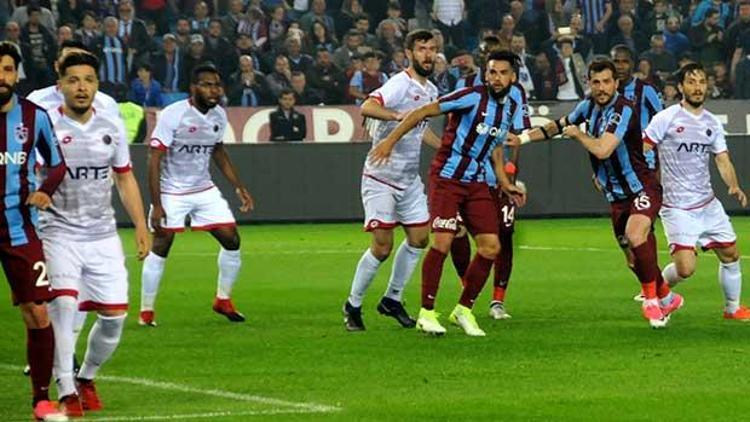 Trabzonspor evinde G.Birliği ile golsüz berabere kaldı