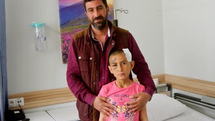 Savaş mağduru Suriyeli kız, Gaziantepte iyileşti