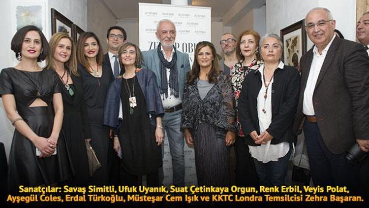 Yedi Türk sanatçıdan Londrada ortak sergi