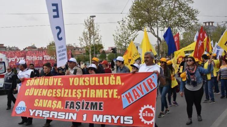 Konya’da 1 Mayıs kutlaması