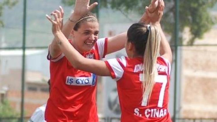 Konak Belediyespor fırtına gibi başladı