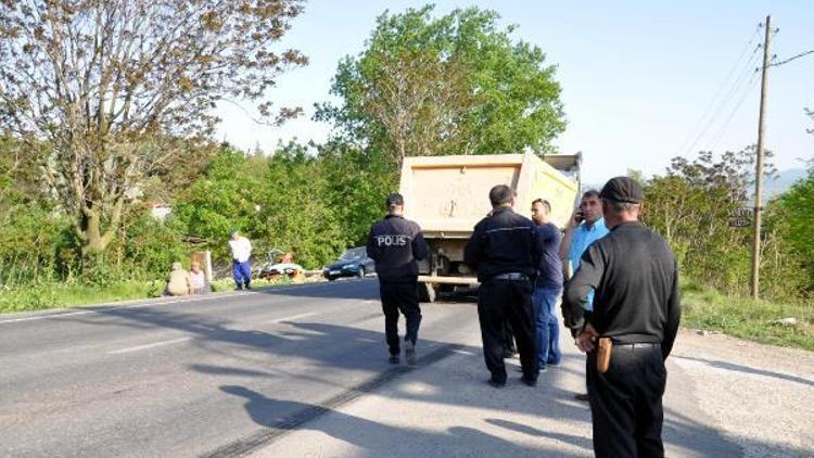 Malkara’da 5 yaşındaki kıza kamyon çarptı