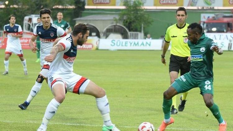 Giresunspor evinde Mersine şans tanımadı