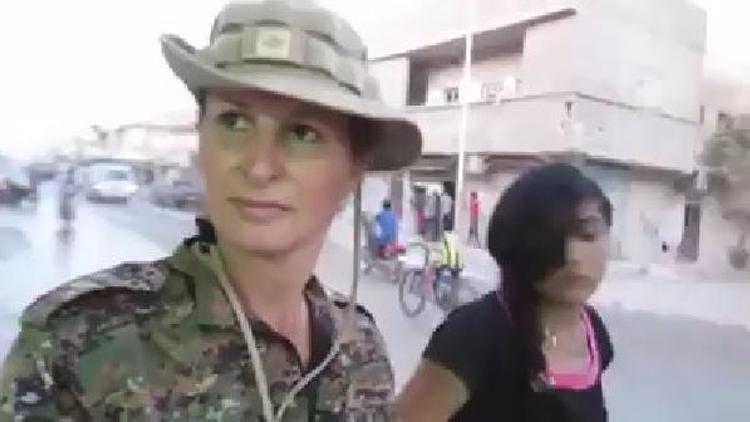 YPGye katılan Kanadalı manken Kobanide ortaya çıktı