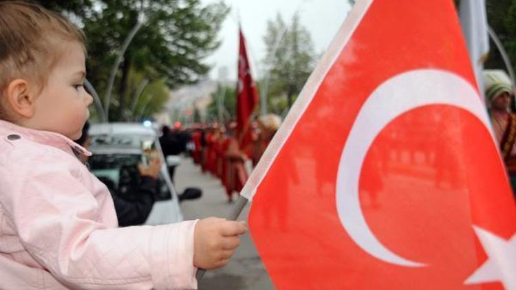 Tokat’ta 3 Mayıs Türkçülük günü yürüyüşü