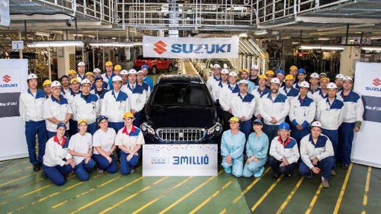 3 milyonuncu Suzuki, Estergon üretim hattından çıktı