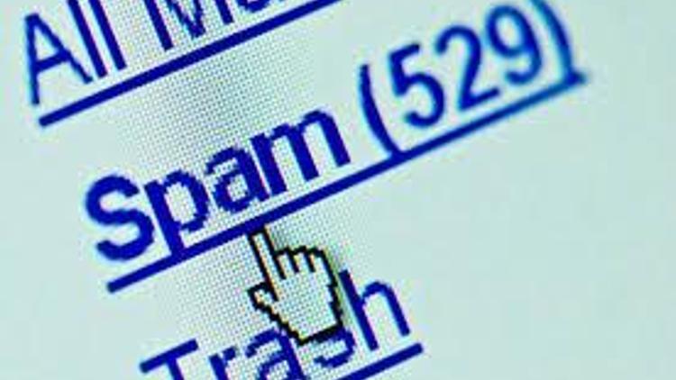 Spam e-postalar 5000 kat azaldı