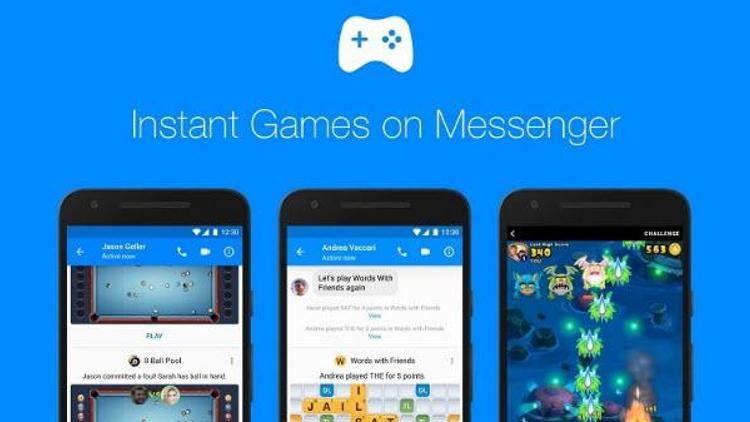 Facebook Messenger oyun platformuna dönüşüyor
