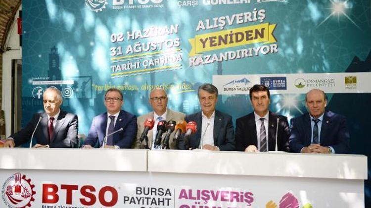 Bursa’da ‘Payitaht Çarşı Alışveriş Günleri’ başlıyor