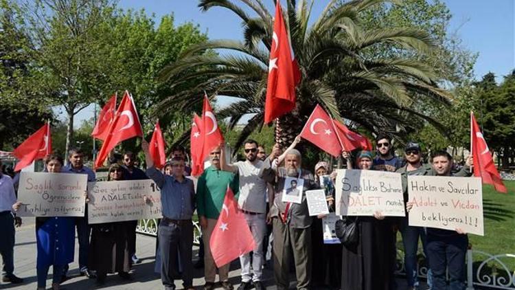 Tutuklu askeri öğrenci ailelerinden İBB önünde eylem