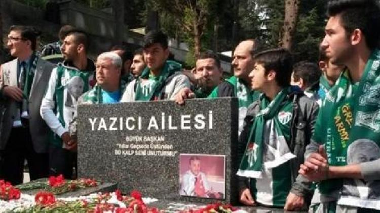 Bursasporun merhum Başkan İbrahim Yazıcıyı 4üncü ölüm yıldönümünde anacak