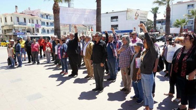 Deniz Gezmiş ve arkadaşları sembolik darağacı ile anıldı