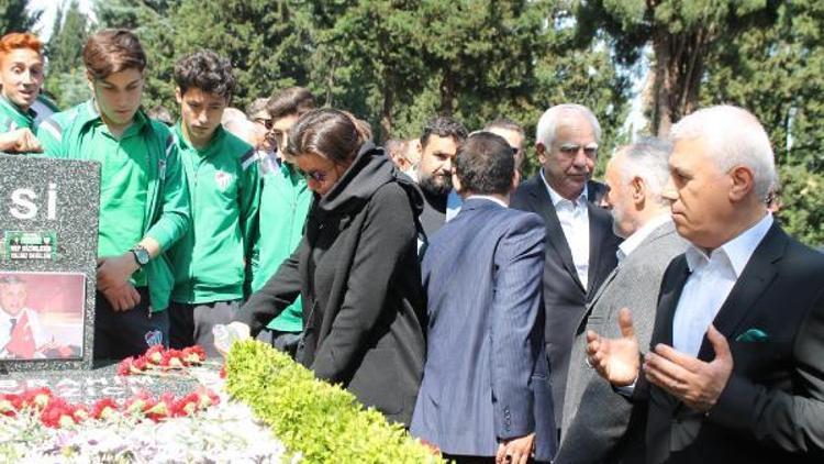 Bursasporun eski başkanı merhum İbrahim Yazıcı anıldı