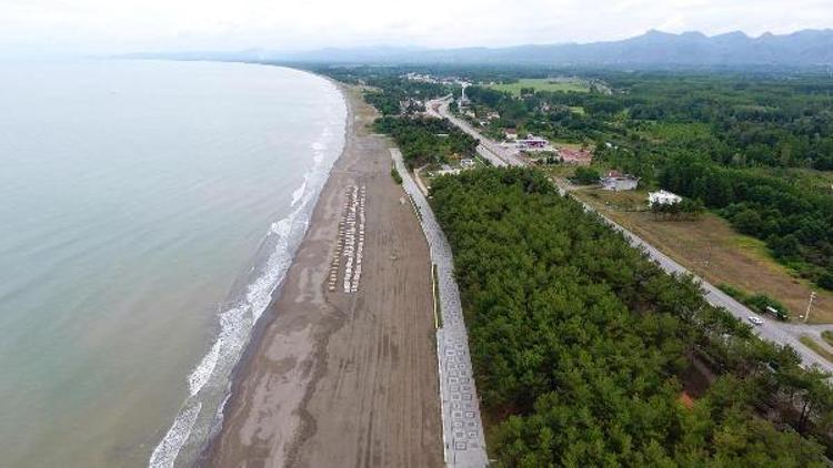 Terme sahillerine Mavi Bayrak