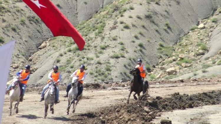 Mardinde rahvan atları yarışı