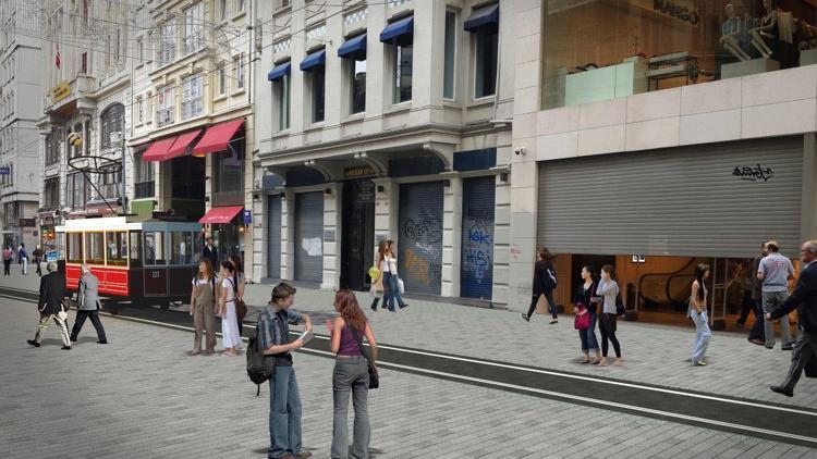 Fotoğrafları yayınlandı İstiklal Caddesi böyle olacak