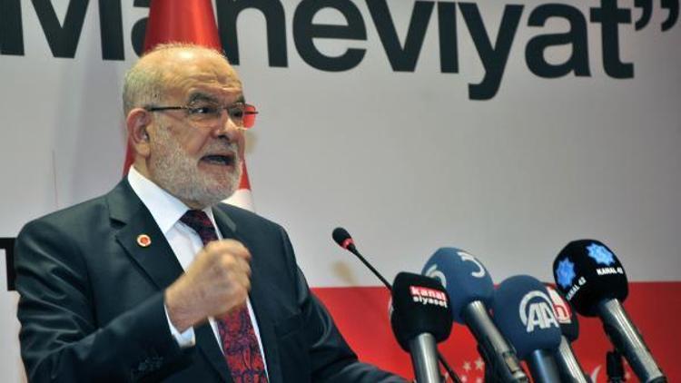 Saadet Partisi Genel Başkanı Karamollaoğlu: ABD, Türkiyeyi bölme teşebbüsünde bulunan PKKya ve PYDye destek veriyor