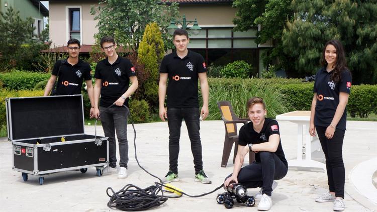 Liselilerin şampiyon robotu, Türkiyeyi temsil edecek