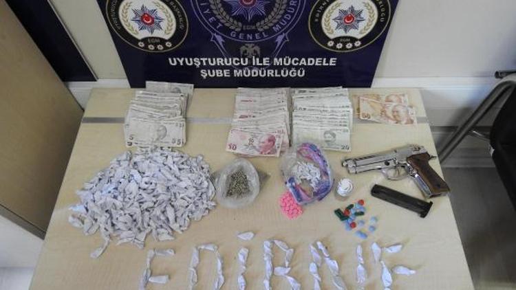 Edirne’de uyuşturucu operasyonları