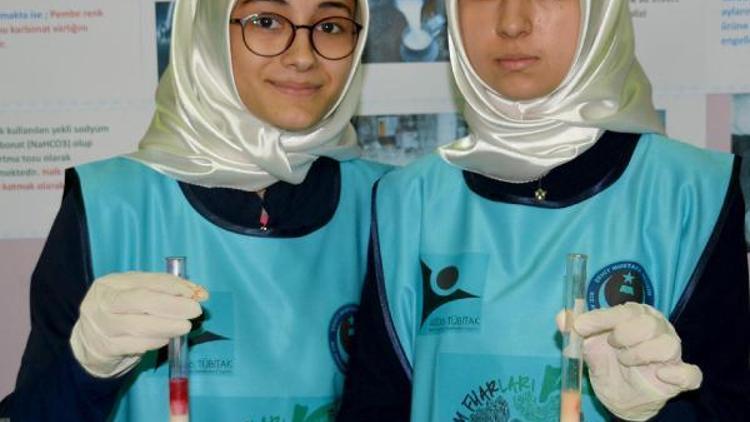 İmam Hatip Lisesi öğrencileri buluşlarını sergiledi