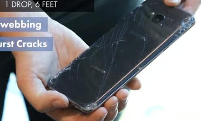 Galaxy S8: En kırılgan telefon
