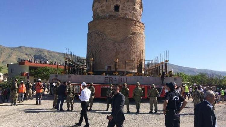 Tarihi Zeynel Bey Türbesinin taşınmasına başlandı (2)