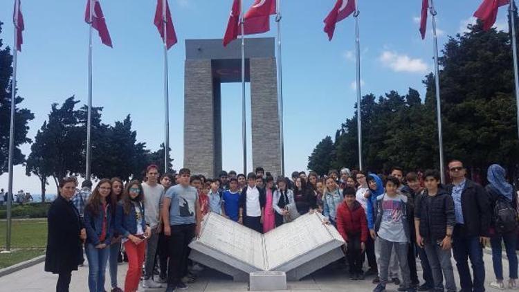 Gaziantepli öğrenciler Çanakkale’de