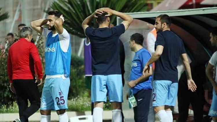 Trabzonspor, düşüşe geçti