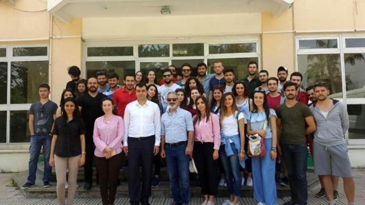 Çevre mühendisi adaylarından Mersin ziyareti