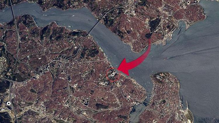 Fransız astronot uzaydan İstanbulu görüntüledi