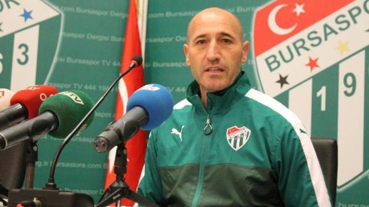 Bursaspor Teknik Direktörü Örnek: Antalyaspor maçını kazanmak istiyoruz