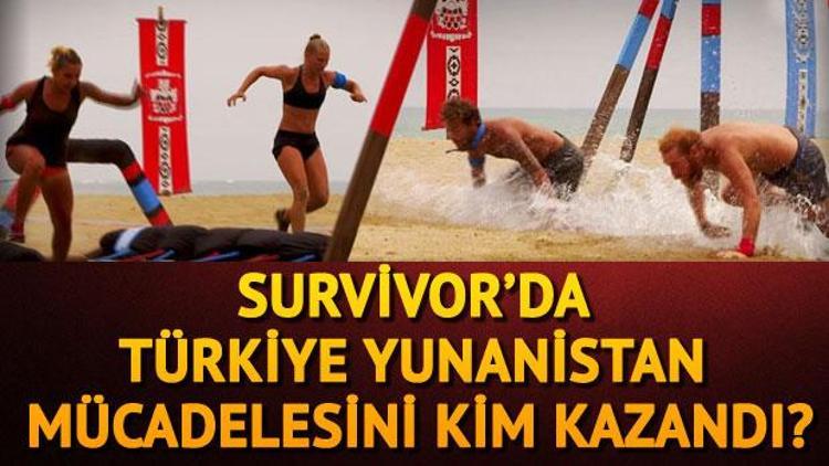 Survivor 2017de Türkiye-Yunanistan mücadelesini hangi takım kazandı Büyük ödül ne