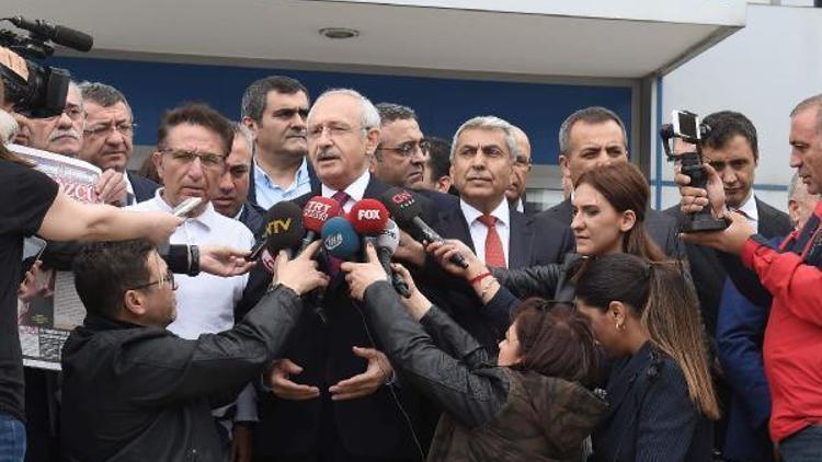 fotoğraflar// Kemal Kılıçdaroğlu ,Sözcü Gazetesini ziyaret etti