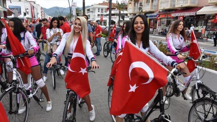 Marmariste kutlama ve bisiklet yolu açılışı