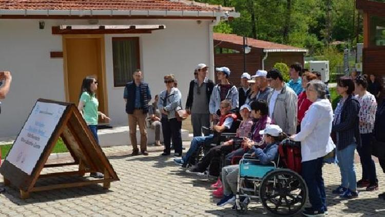 Engelli öğrencilere tabiat eğitimi