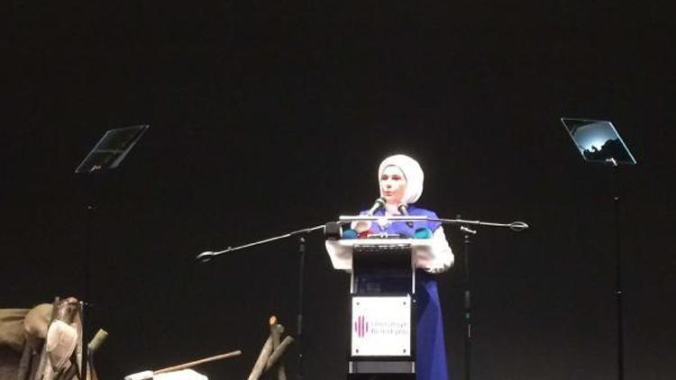 Emine Erdoğan: Bu coğrafyanın mayasında vatan aşkı vardır