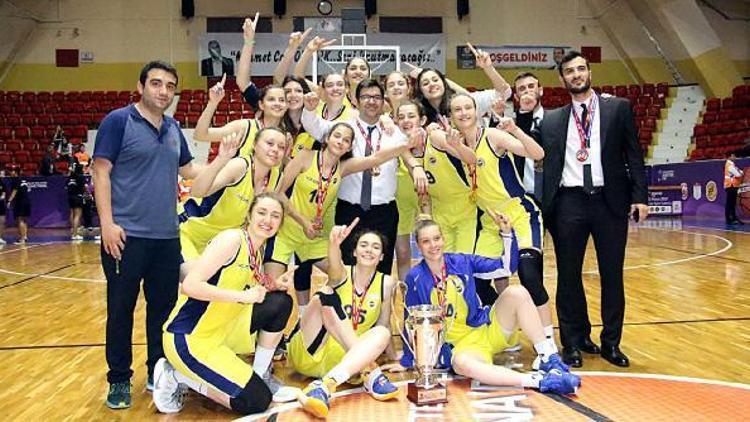 Kadınlar Basketbol 1inci Liginde Fenerbahçe Gelişim birinci oldu
