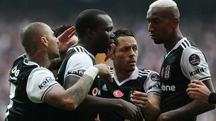 Beşiktaştan 4 golle 3. yıldız provası