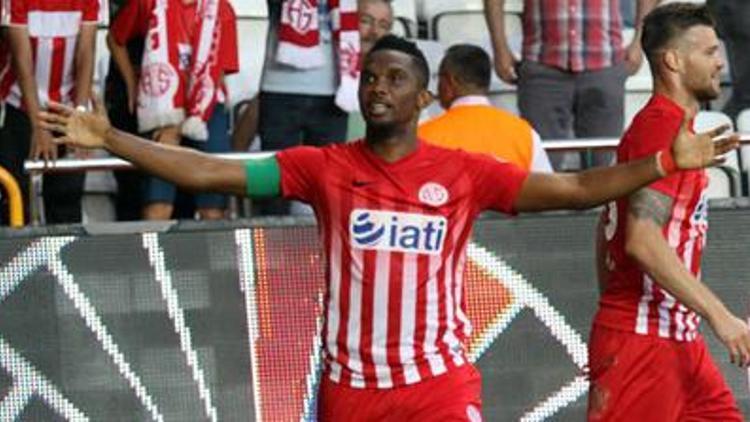 Antalyaspor Avrupa inadını Etoo ile sürdürdü