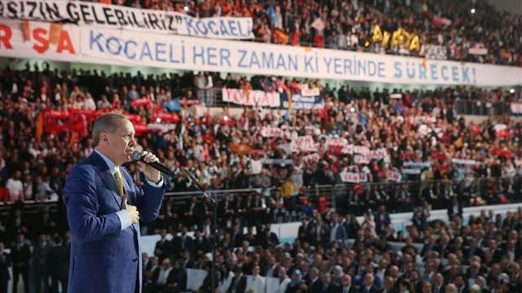 AK Parti kongresinde Erdoğandan çok önemli mesajlar