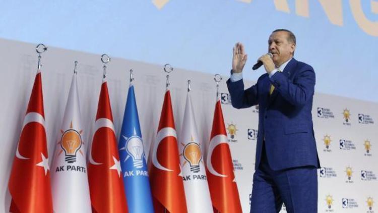 AK Parti 3. Olağanüstü Büyük Kongresi Recep Tayyip Erdoğan sloganlarıyla başladı / ek fotoğraflar