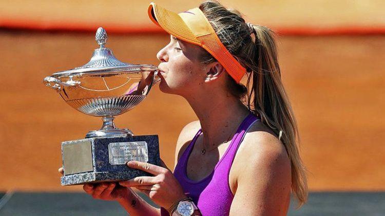 Roma Açıkta şampiyon Svitolina