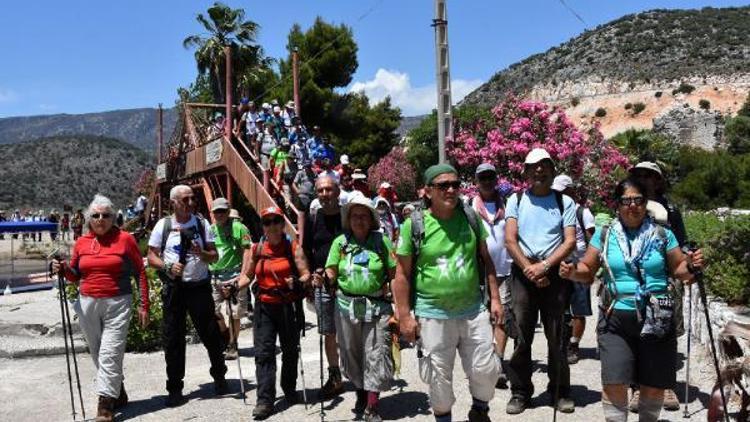 Likya Yolu Yürüyüşü yapıldı