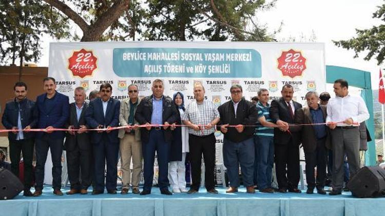 Tarsus’ta mahalleye sosyal yaşam merkezi