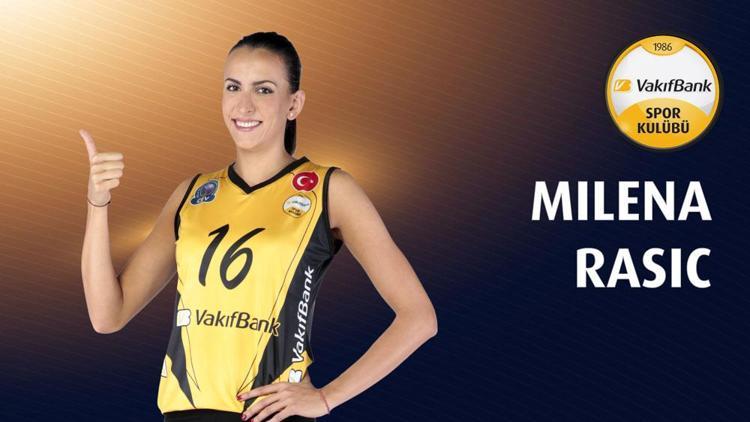 VakıfBank Milena Rasic’le devam ediyor