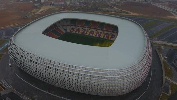 Gaziantep Stadyumu siyah beyaza bürünecek