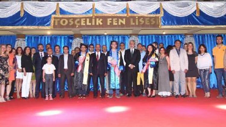 Tosçelik Fen Lisesinde mezuniyet zamanı