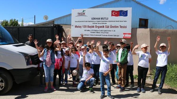 Erzincanda Lider Çocuk Tarım Kampı