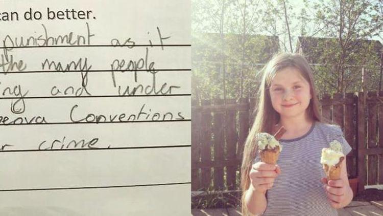 Küçük kızın öğretmenine verdiği cevap sosyal medyada olay yarattı
