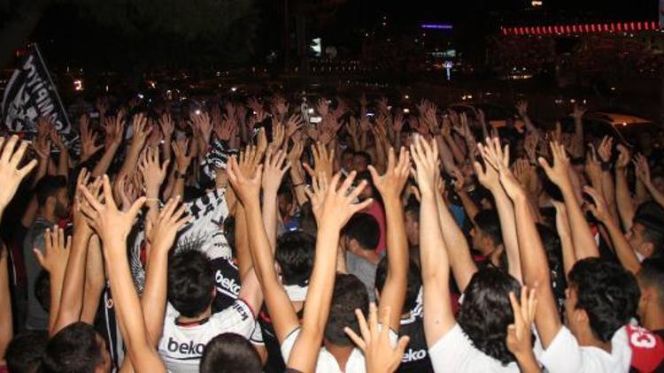 Şanlıurfada Beşiktaş kutlaması